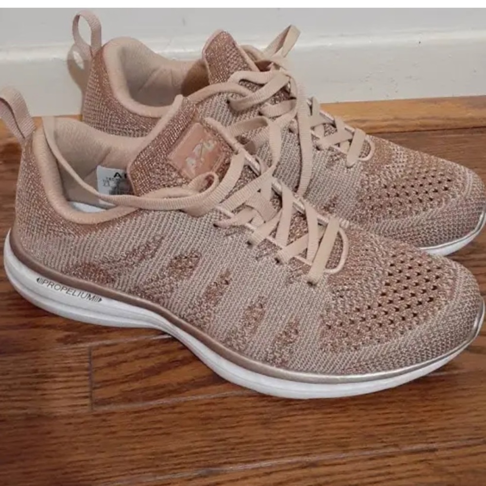 APL Propelium rose gold shoes